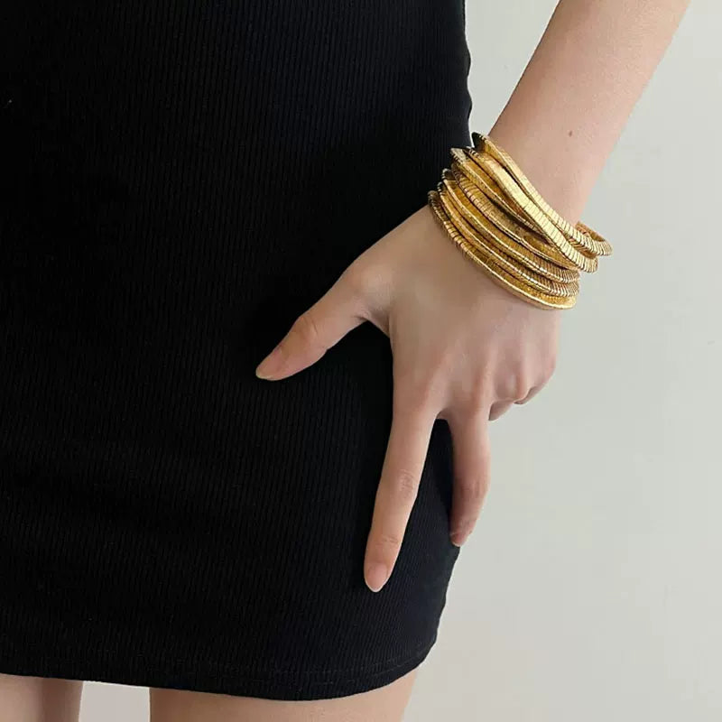 Layered Elastic Stacked Bracelet - Modomu