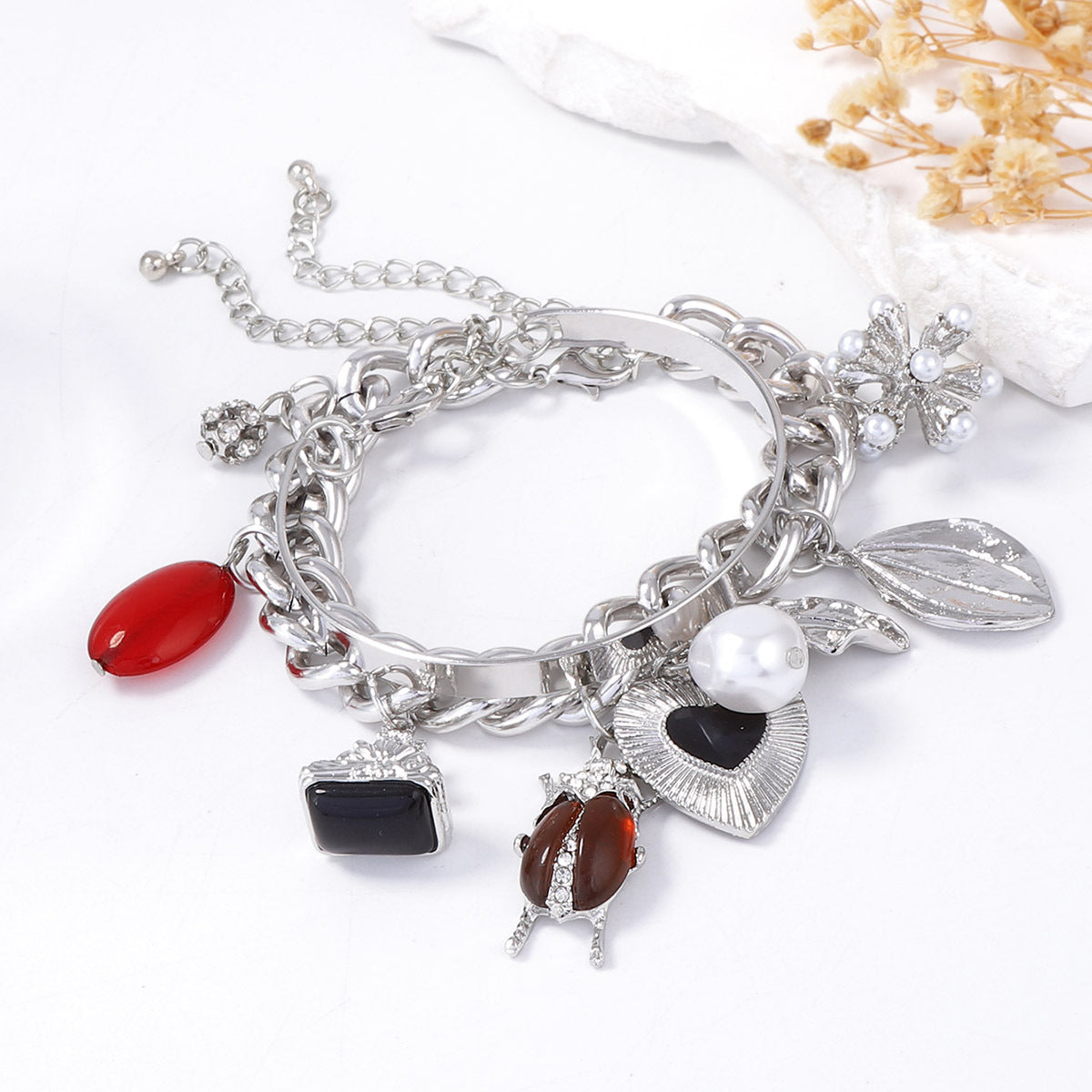 Gold Insect Bracelet