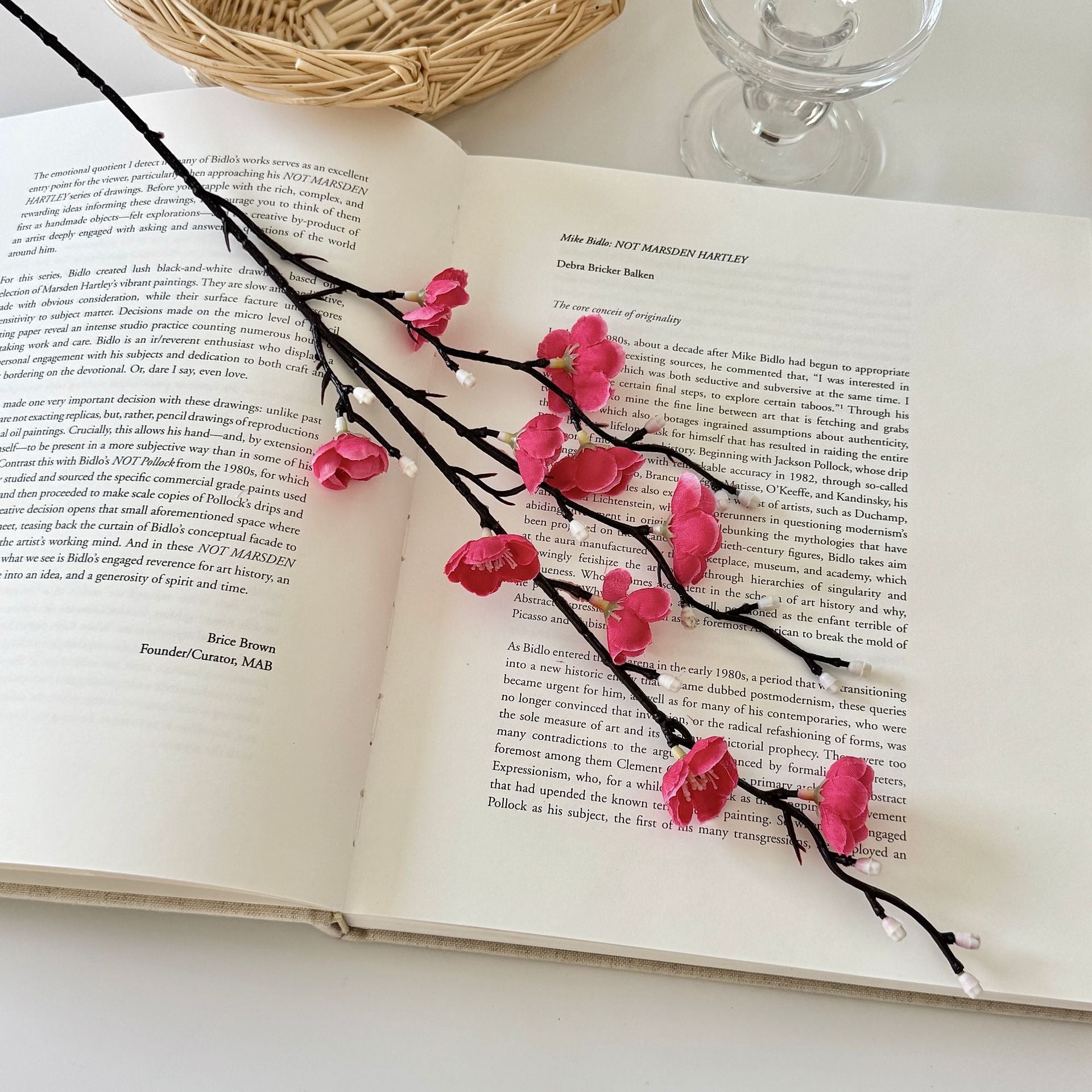 Artificial Plum Blossom Stem - Modomu