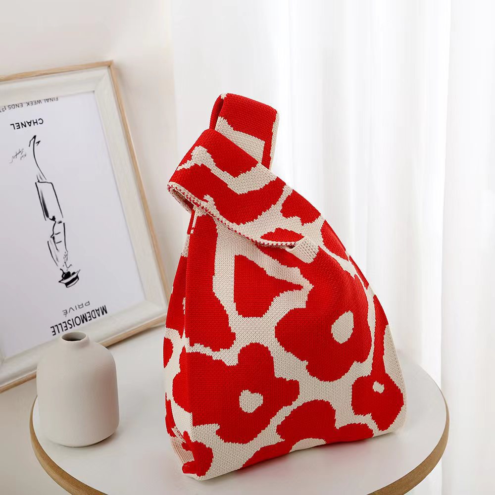 Knitted Animal Tote Bucket Bag - Modomu