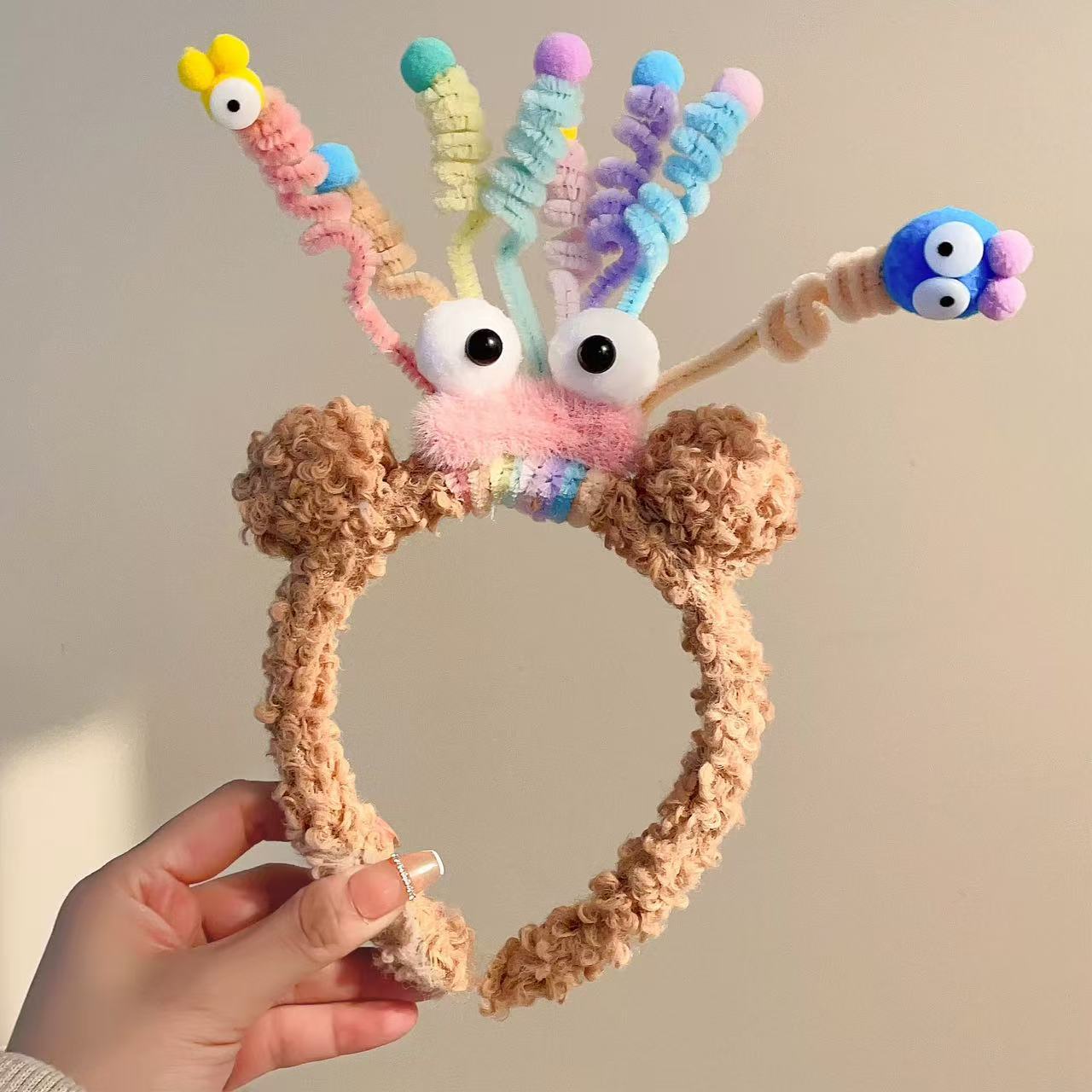 Cute Bear Plush Headband - Modomu