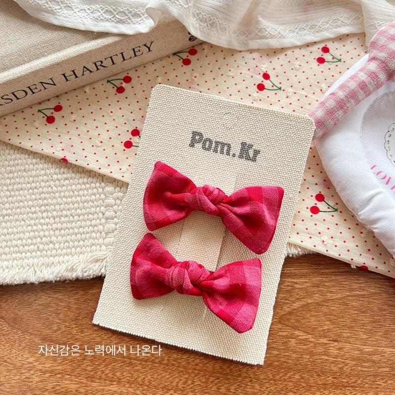Cartoon Bow Lace Hairpin - Modomu