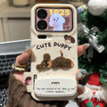 Xiaomi Embroidery Puppy Stand Phone Case - Modomu