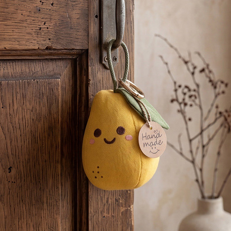 Plush Apple and Pear Charm