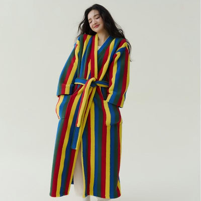 Antistatic Coral Fleece Couple Nightgowns