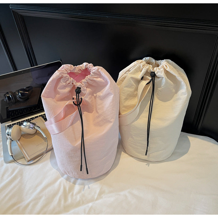 Drawstring Bucket Backpack