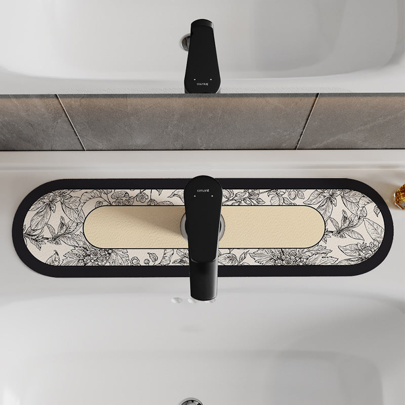Toile Faucet Splash Mat