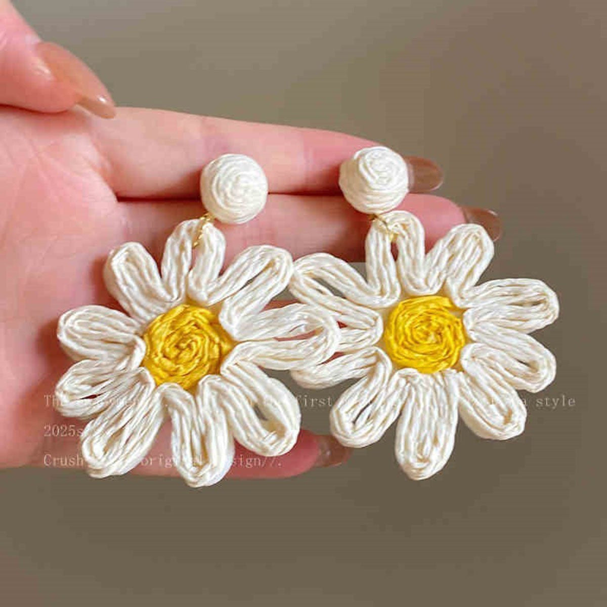 Bohemian Flower Drop Earrings - Modomu