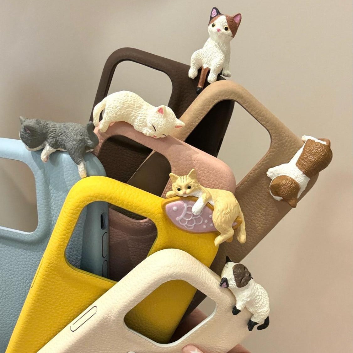 Cat Design Protective Phone Case - Modomu