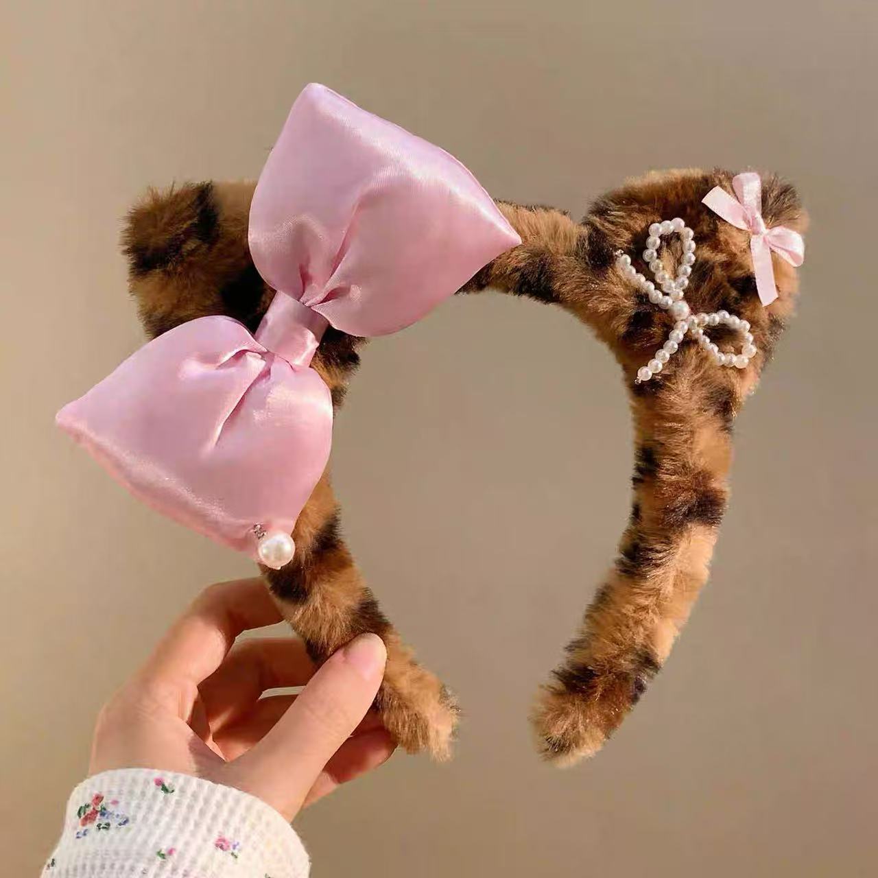 Cute Bear Plush Headband - Modomu