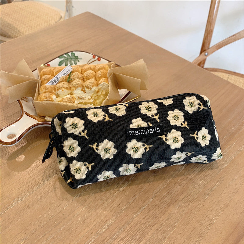 Corduroy Pencil Case Organizer - Modomu