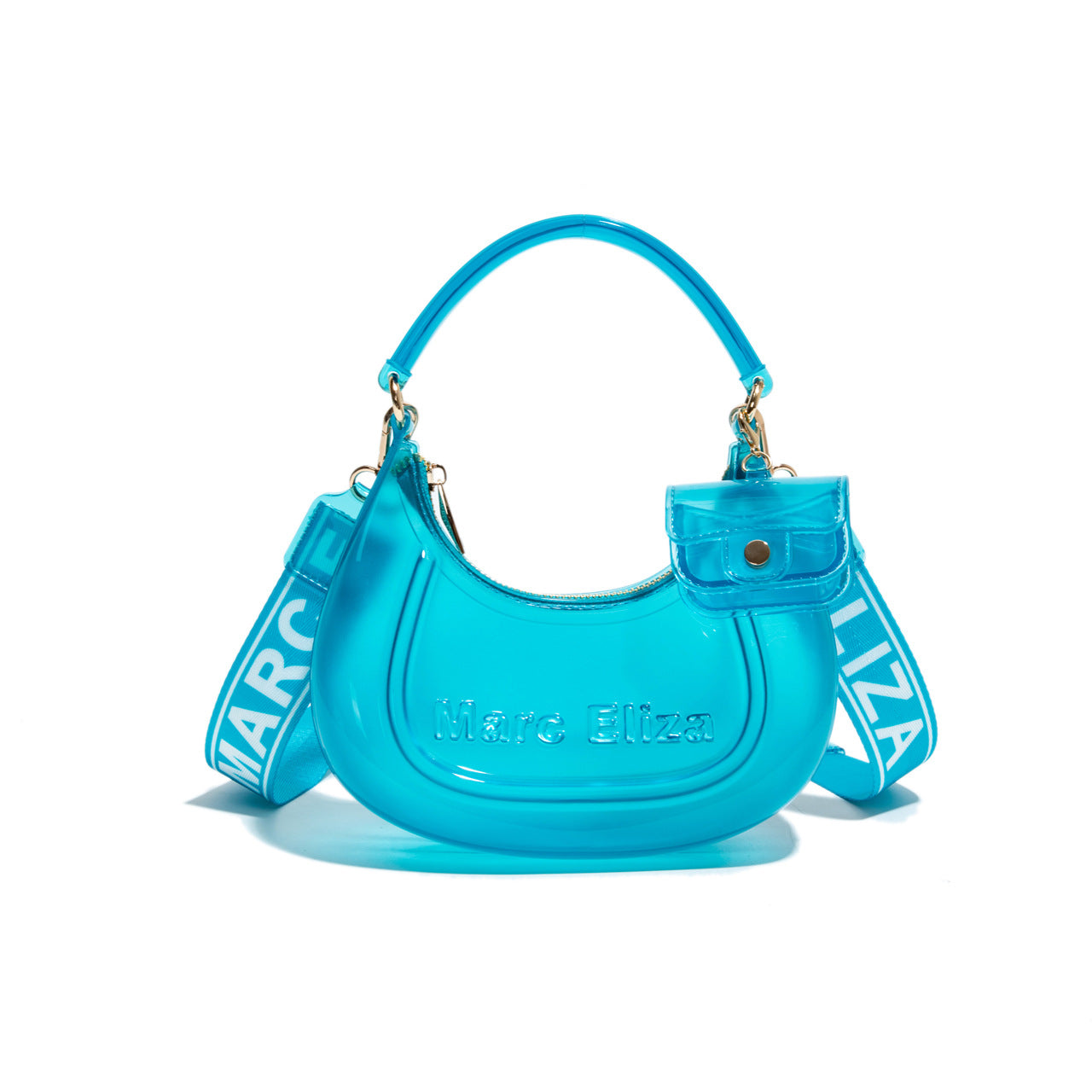 Transparent Jelly Crossbody Bag
