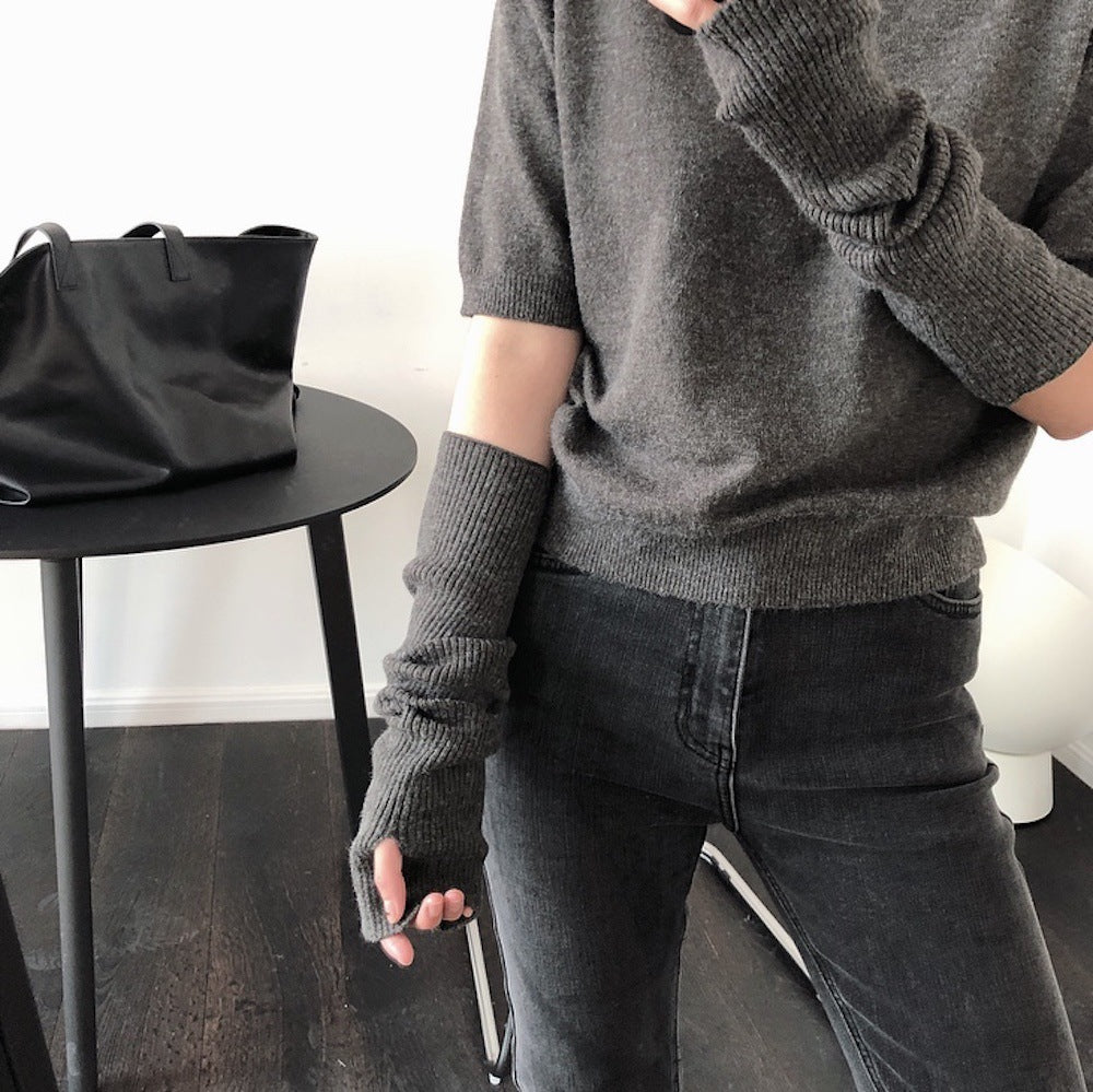 Knitted Arm Warmers Cozy Fit - Modomu