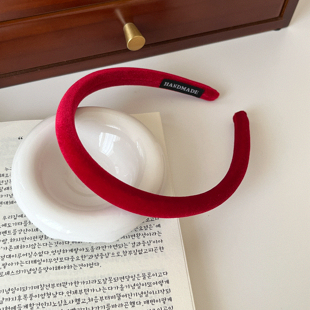 Velvet Retro Thin Headband - Modomu