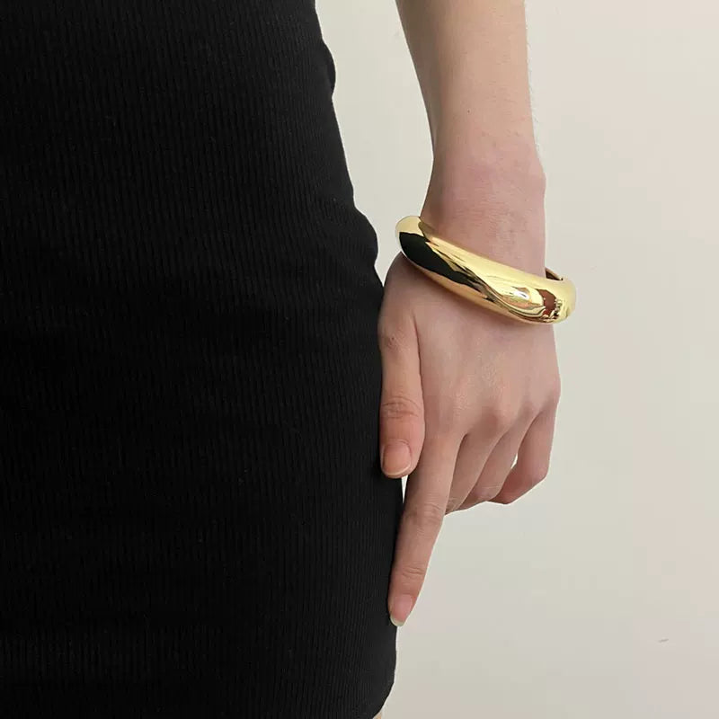 Irregular Metal Open Couple Bracelet - Modomu