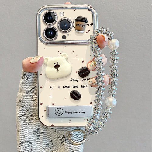 3D Bear Stand Phone Case - Modomu