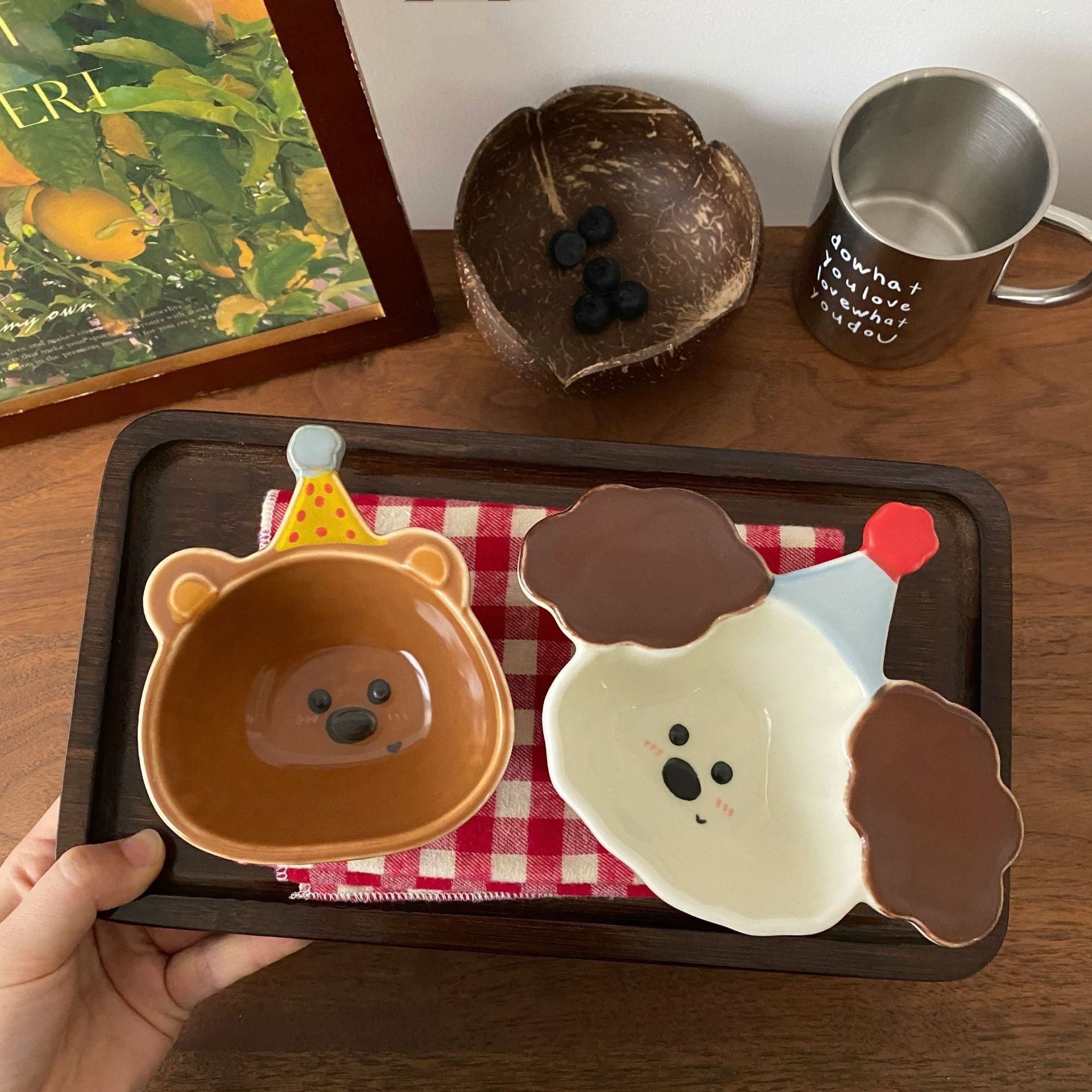 Cartoon Animal Ceramic Sauce Plate - Modomu