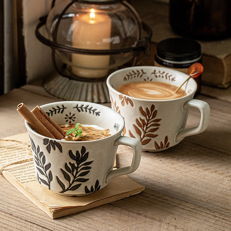 Handmade Japanese Ceramic Coffee Mug - Modomu