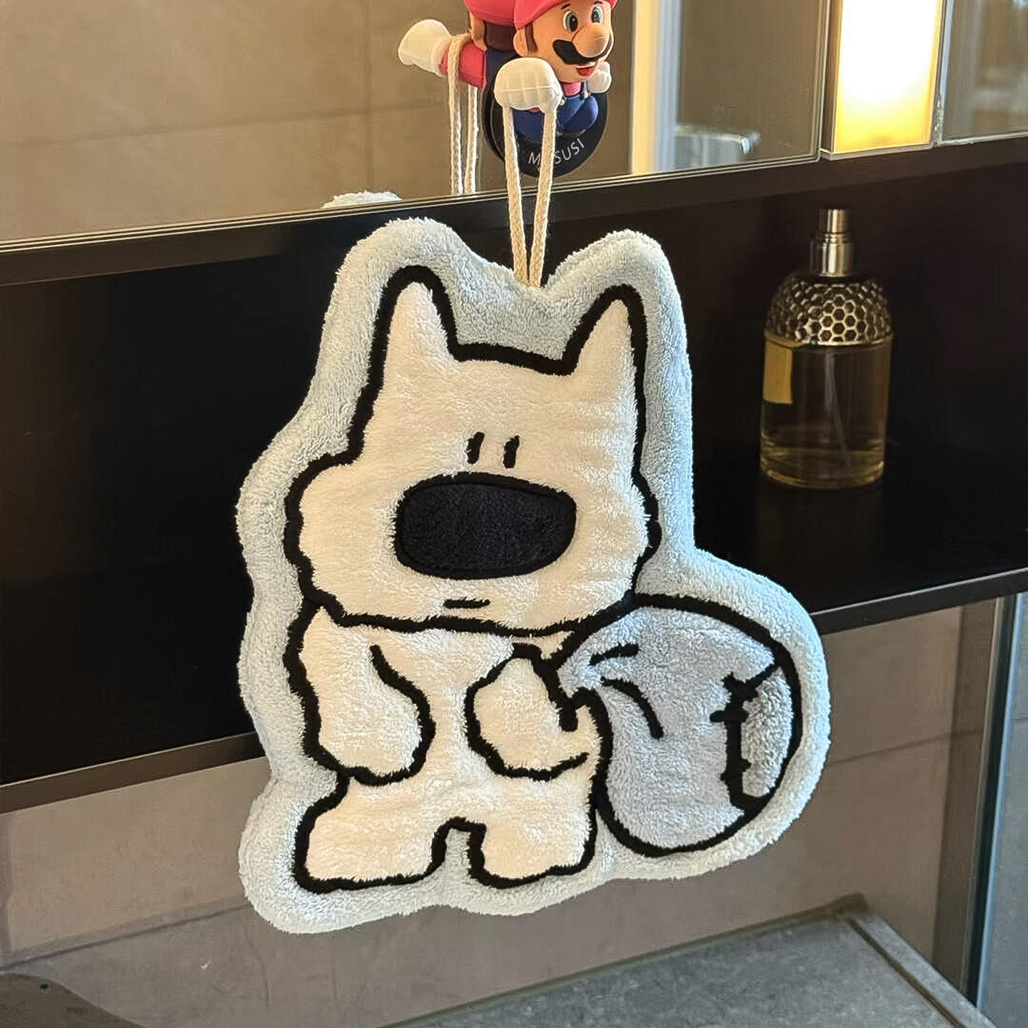 Cute Dog Hand Towel