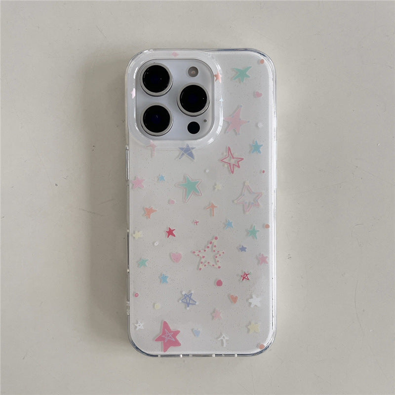 Pastel Starfall iPhone Case