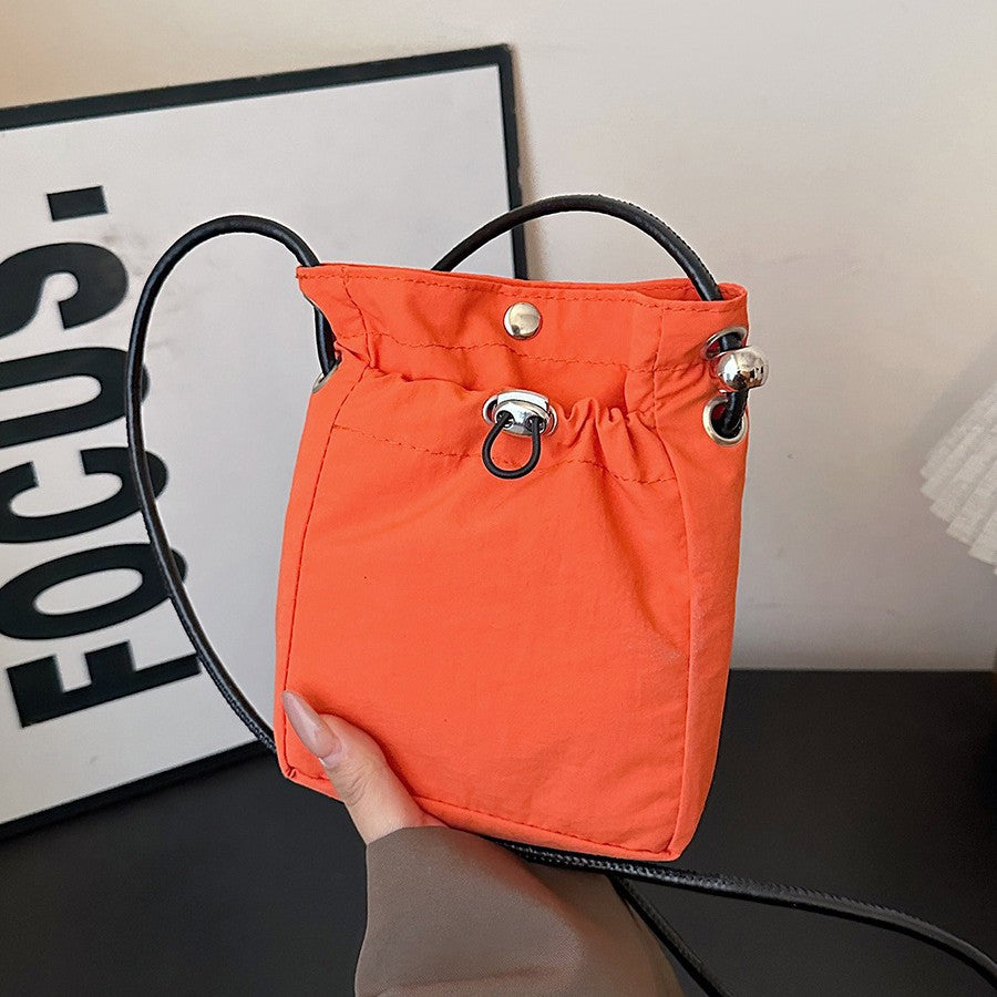 Drawstring Bucket Phone Bag