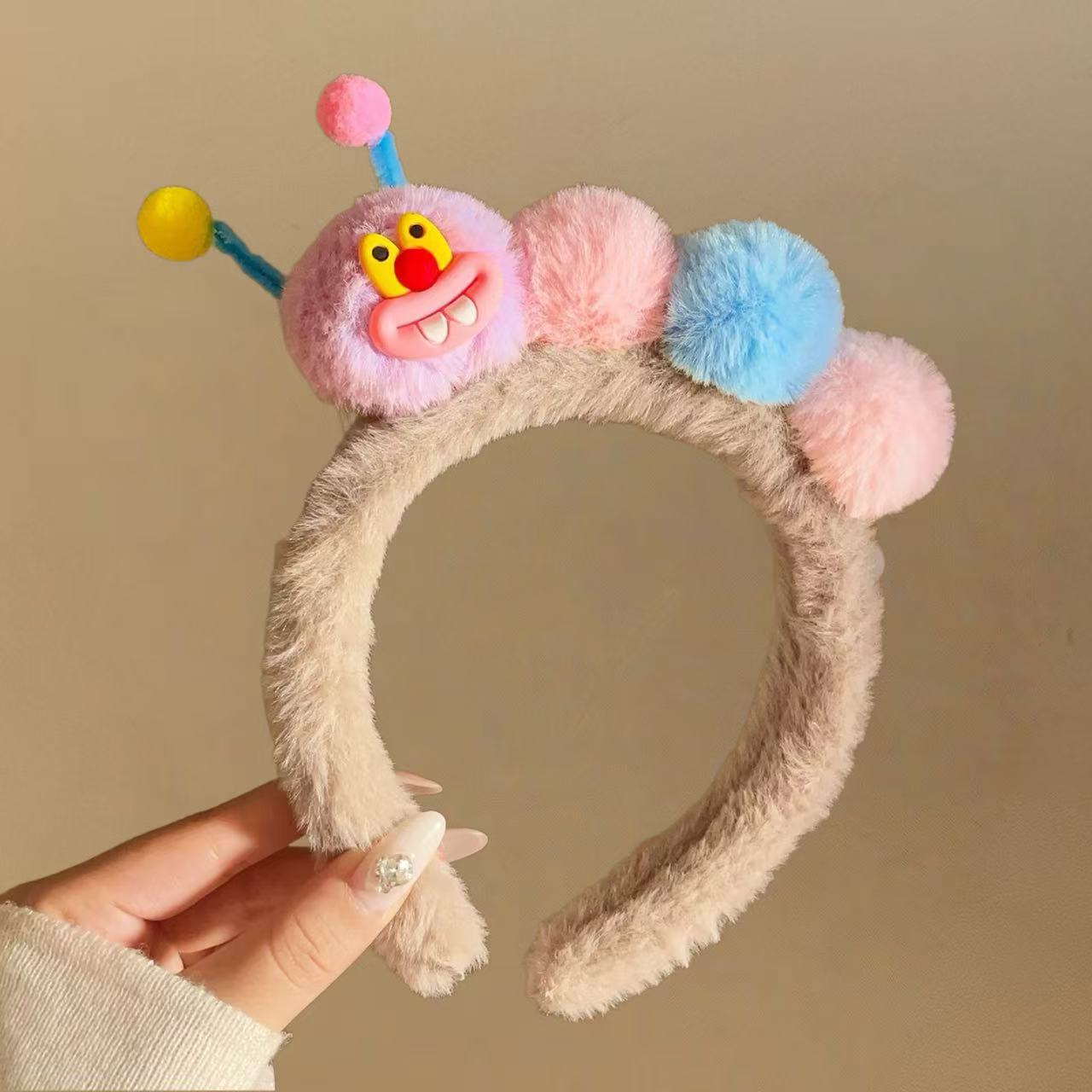 Cute Bear Plush Headband - Modomu