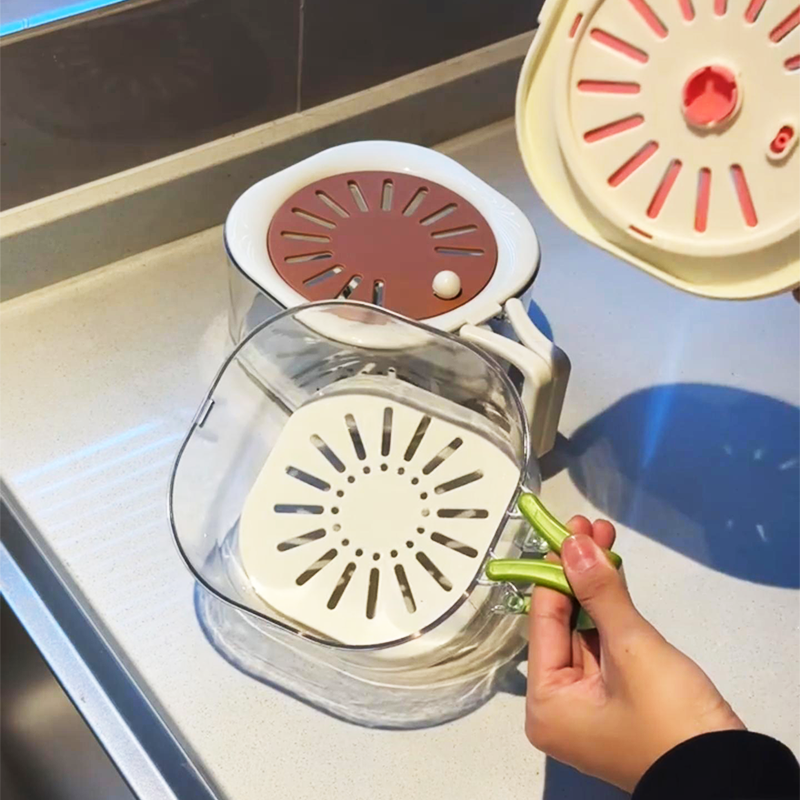 Draining Basket With Creamy Finish