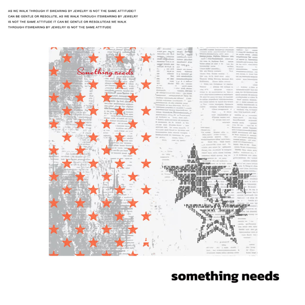 Star Pattern Square Silk Scarf - Modomu