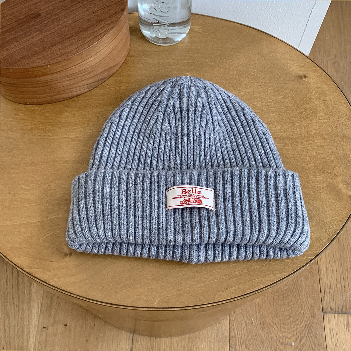 Classic Beanie with Patch Detail - Modomu
