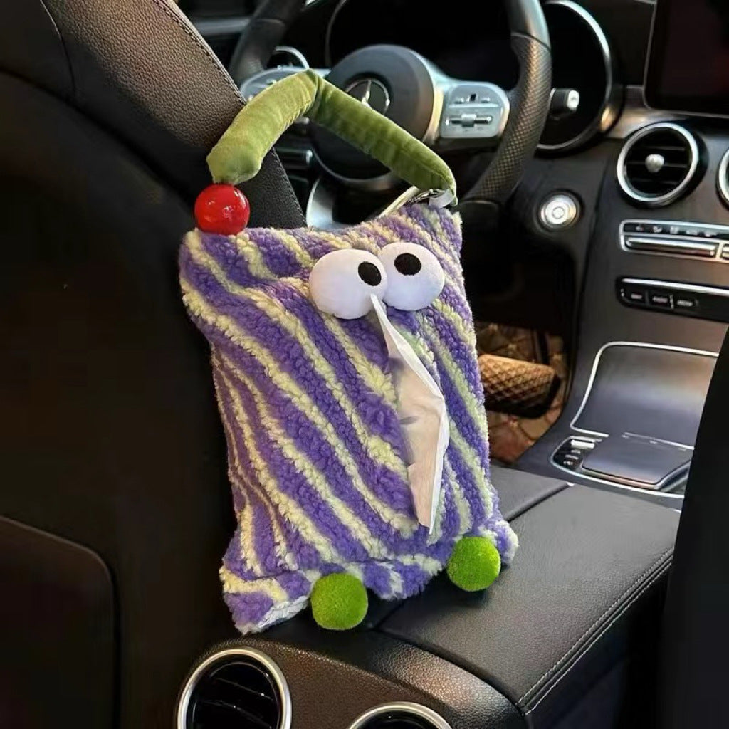 Hanging Car Tissue Box Monster - Modomu