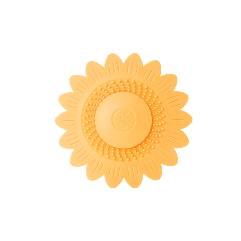 Sunflower Silicone Sink Drain Mat