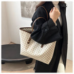 Textured Commuter Tote Bag