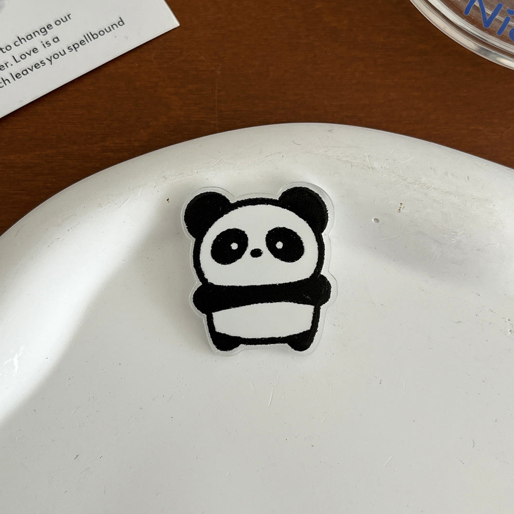 Cute Cartoon Acrylic Brooch - Modomu