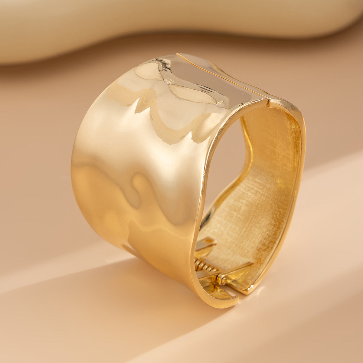 Gold Arc Bangle