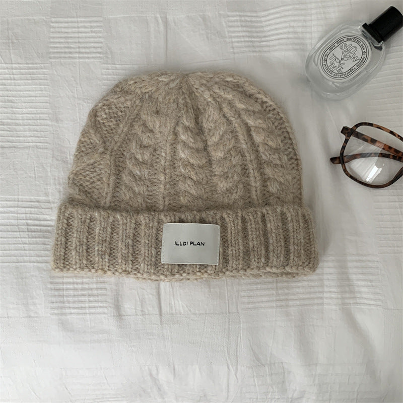 Cable Knit Slouchy Beanie - Modomu