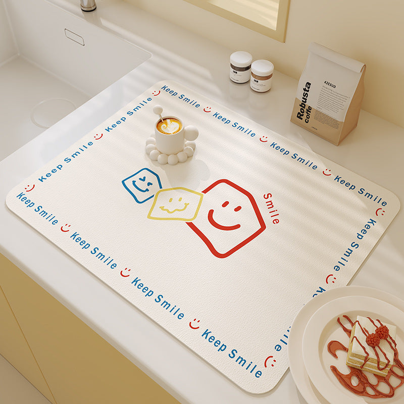 Cartoon Diatom Mud Drain Mat - Modomu
