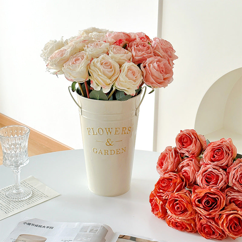 Faux Rose Bouquet Decorative