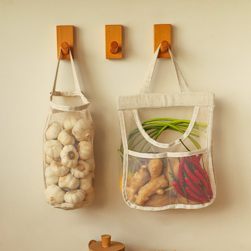 Breathable Hanging Vegetable Storage Bag