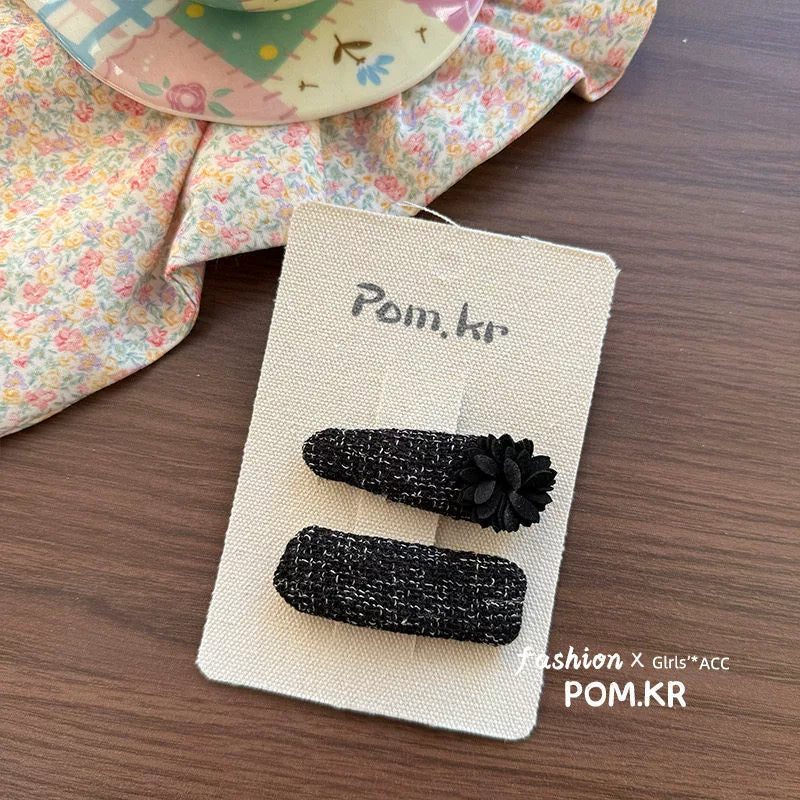 Plush Bow Fabric Hair Clip - Modomu