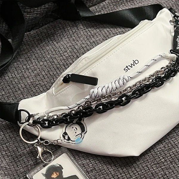 Chain Detail Belt Bag
