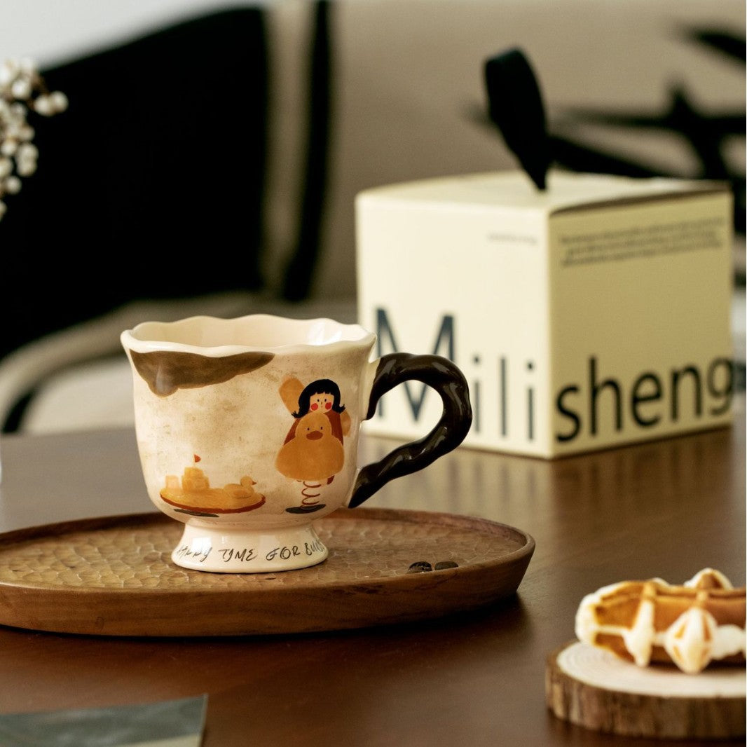 Ceramic Goblet Style Water Mug - Modomu
