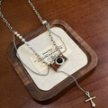 Retro Camera Pendant Pearl Necklace - Modomu