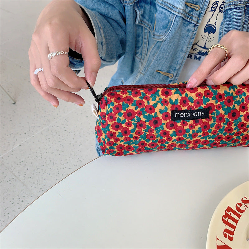 Corduroy Pencil Case Organizer - Modomu