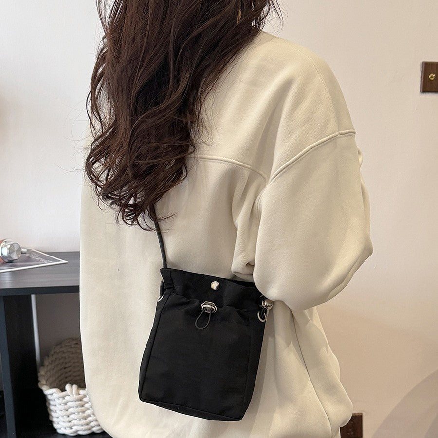Drawstring Bucket Phone Bag