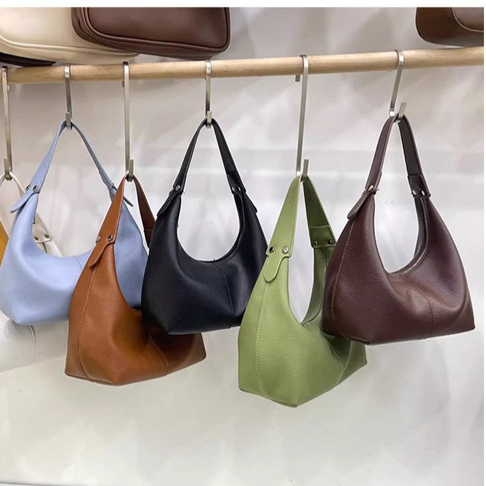 Pebbled Dumpling Bag