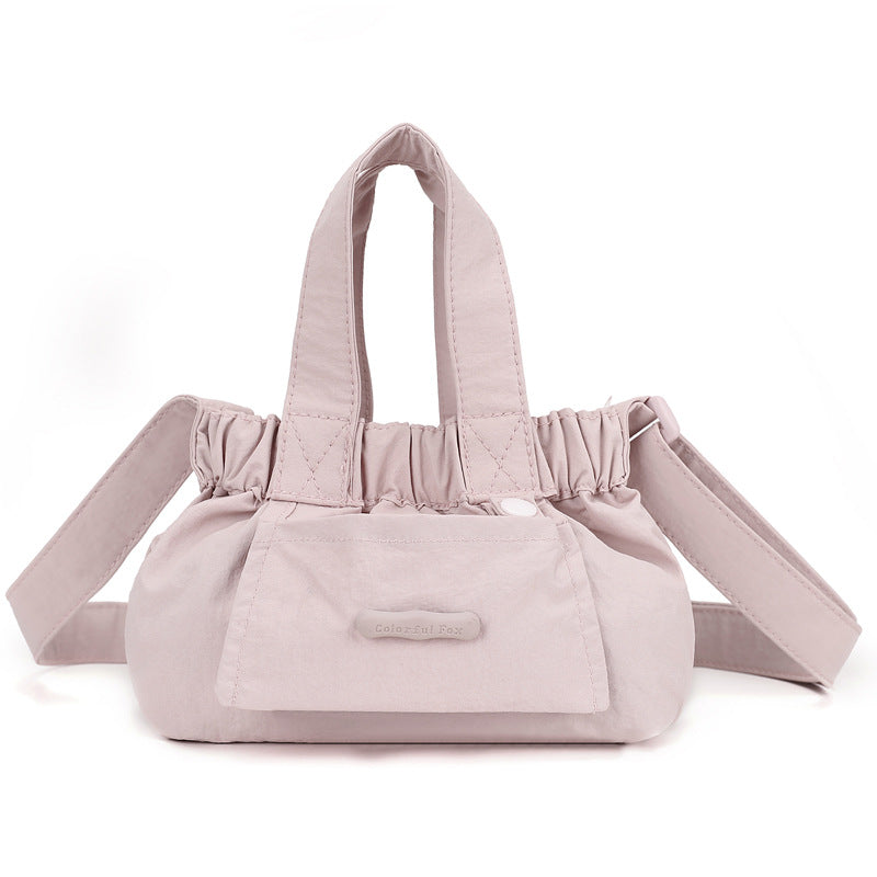 Foldable Ruched Crossbody