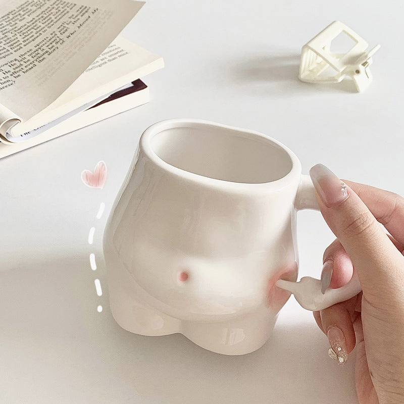 Ceramic Belly Pinch Mug - Modomu