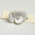 Floral Pearl Adjustable Ring - Modomu