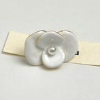 Floral Pearl Adjustable Ring - Modomu