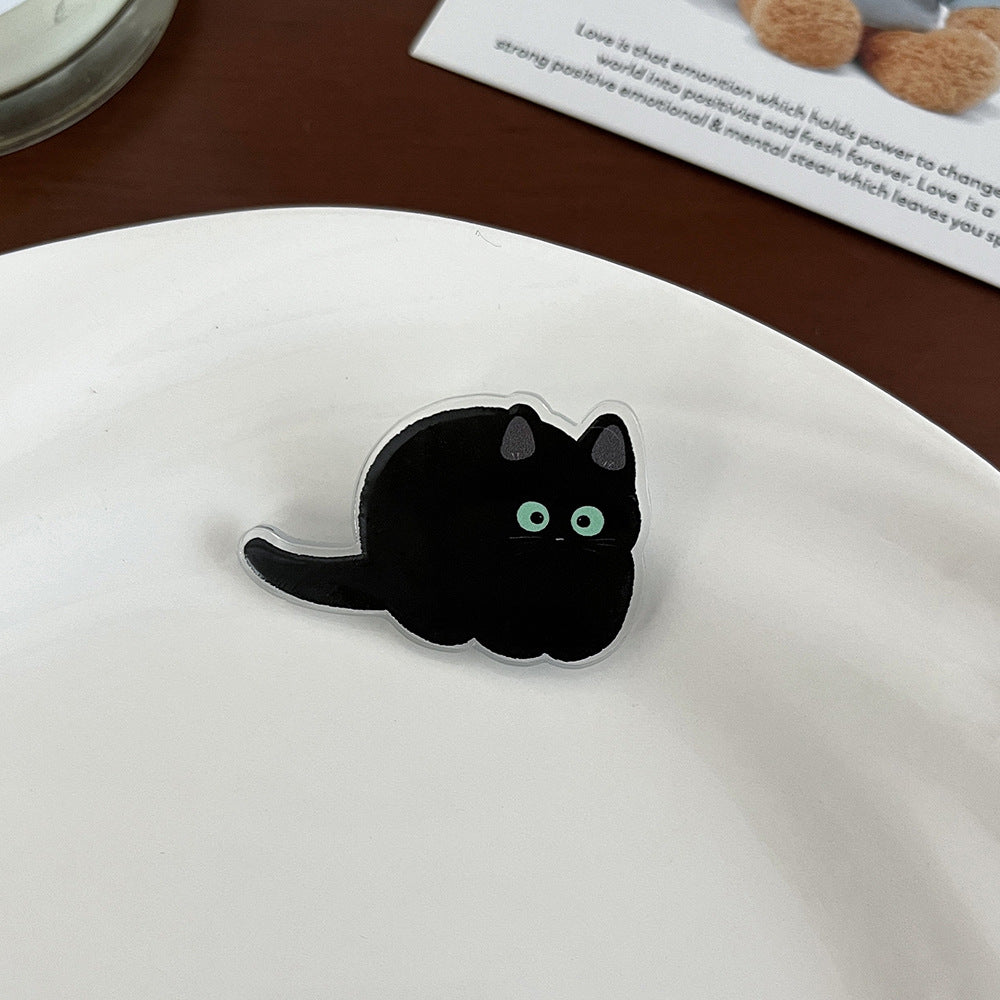 Cat Brooch Cartoon Pin